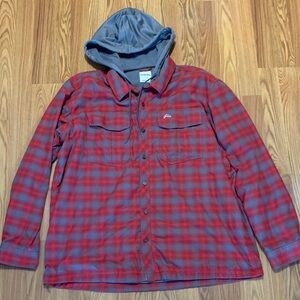 Simms Fishing lined button up